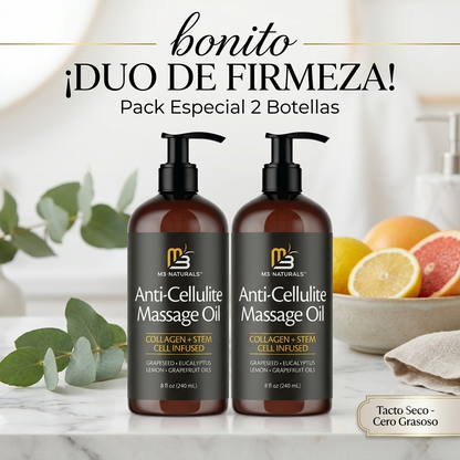 Pack 2 Aceites Masaje Anti-Celulitis