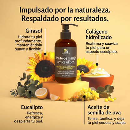 Pack 2 Aceites Masaje Anti-Celulitis