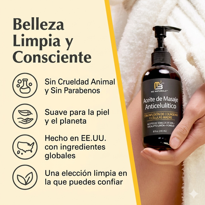 Pack 2 Aceites Masaje Anti-Celulitis