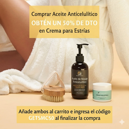 Pack 2 Aceites Masaje Anti-Celulitis